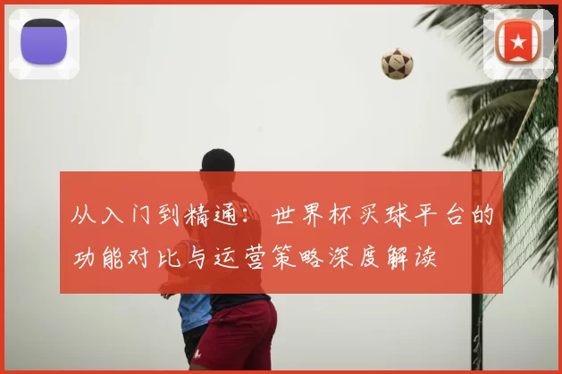 从入门到精通：世界杯买球平台的功能对比与运营策略深度解读