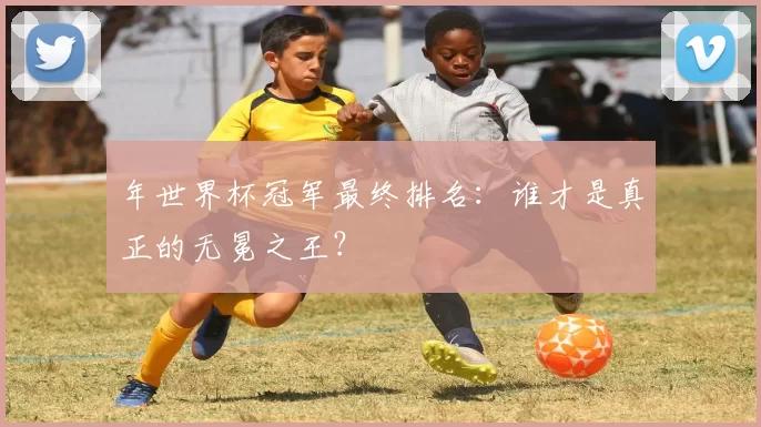 年世界杯冠军最终排名：谁才是真正的无冕之王？