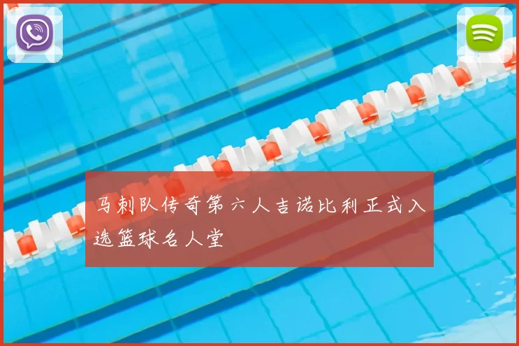 马刺队传奇第六人吉诺比利正式入选篮球名人堂