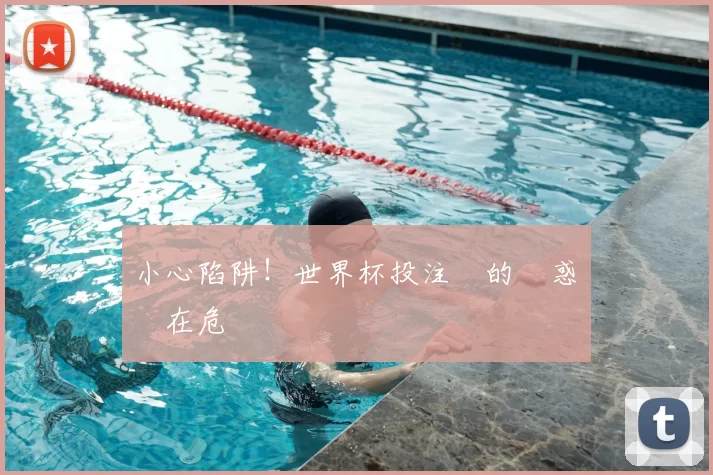 小心陷阱！世界杯投注網的誘惑與潛在危機